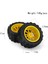 4 Adet 118MM 110 Rc Monster Truck Buggy Lastiği Traxxas Arrma Için Yeşil (Yurt Dışından) 3