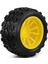 4 Adet 118MM 110 Rc Monster Truck Buggy Lastiği Traxxas Arrma Için Yeşil (Yurt Dışından) 4