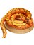 Simülasyon Python Peluş Oyuncak Hediye Turuncu Halka Python (Yurt Dışından) 1