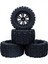 4 Adet 125MM 1.9 Beadlock Jant Lastik Seti 1/10 Rc Paletli Araba E Için (Yurt Dışından) 4