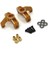 Rc Araba Yükseltme Direksiyon Kupası Yatak Seti Jjrc C8803 Wltoys Gold (Yurt Dışından) 1
