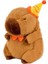 Capybara Peluş Bebek Sevimlianime Tüylü Oyuncak Kawaii Peluş Bebek Hediyesi (Yurt Dışından) 1