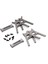 Alüminyum Alaşımlı Mini Rc Araba Krikosu Standı Kiti 118 124 Rc Tırmanıcı Için (Yurt Dışından) 1