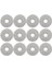 Ecovacs Deebot X2 / X2 Pro / DEX86 Robot Süpürge Yıkanabilir Paspas Bezi Için 12 Adet Yedek Parça Paspas Pedi (Yurt Dışından) 1