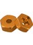 Alüminyum Alaşımlı 12MM Birleştirici Tekerlek Hub Hex Adaptörü Yükseltmeler Wltoys 144001 1/14 Rc Araba Yedek Parçaları, Sarı (Yurt Dışından) 4