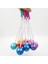 10 Adet 4 cm Clackers Topu Lato-Lato Oyuncak Clack Topu Çocuk Oyuncakları Latto Oyuncak Top Sallamak Etki Topu Karışık Renk (Yurt Dışından) 5