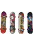 Mini 4 Paket Parmak Kurulu Tech Deck Kamyon Kaykay Oyuncak Hediye Çocuk Çocuk Hediye 95MM (Yurt Dışından) 1