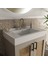 Azura 500 x 800 mm Etajerli Akrilik Banyo Lavabosu 1