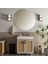 Azura 500 x 800 mm Etajerli Akrilik Banyo Lavabosu 5