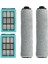 Crosswave HF2/3845N/3831 Serisi Elektrikli Süpürge Yedek Fırçaları ve Filtreleri Için 4 Adet (Yurt Dışından) 1