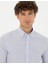 Erkek Mavi Slim Fit Uzun Kollu Gömlek 50277750-VR036 2