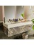 Elara 500 x 1200 mm Çift Hazneli Etajerli Akrilik Banyo Lavabosu 4