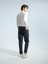 Erkek Kadife Boyfriend Pantolon , Slim Fit Rahat Kesim Beli Bağlamalı Yan Cepli Jogger Pantolon 1