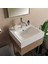 Selva 450 x 500 mm Tezgah Üstü ve Etajer Uyumlu Akrilik Banyo Lavabosu 4