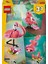 ® Creator 3’ü 1 Arada Vahşi Hayvanlar: Pembe Flamingo 31170 - 8 Yaş & Üzeri Çocuklar için Oyuncak Yapım Seti (288 Parça) 4