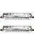 2 Adet Buz Çözme Isıtıcıları WR51X10055 Buzdolabı Kenmore Hotpoint Ge Evrensel Elektrikli Rca Dondurucu (Yurt Dışından) 2