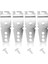 Whirlpool ve Kitchenaid Bulaşık Makineleri Için 4'lü Set Tezgahaltı Bulaşık Makinesi Üst Montaj Braketi Vidalı 8269145 (Yurt Dışından) 1