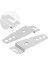 Whirlpool ve Kitchenaid Bulaşık Makineleri Için 4'lü Set Tezgahaltı Bulaşık Makinesi Üst Montaj Braketi Vidalı 8269145 (Yurt Dışından) 4