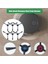 Ecovacs Deebot T30 Pro Omni Robot Süpürge Için Yedek Parça Aksesuar Seti: Mendiller Toz Torbaları Yan Fırçalar Filtreler (Yurt Dışından) 5