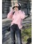 Pembe Balıkçı Yaka Örgülü Triko Kazak MG2336 1