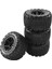 4 Adet 104MM Tekerlek Lastiği Lastik 12MM Altıgen Go 1/16 Rc Araba Için, 2 (Yurt Dışından) 5