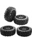 4 Adet 118MM 1/8 Rc Off-Road Lastik Jant 17MM Altıgen (Yurt Dışından) 3