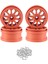 4 Adet Beadlock 2.2 Tekerlek Göbeği Jant 1/10 Rc Paletli Eksenel, 2 (Yurt Dışından) 2