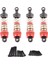 Set Rc Araba Metal Amortisörü Scy 116 Mjx H16H 75MM D (Yurt Dışından) 1