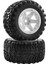 4 Adet 104MM 1/10 Lastik Jant, Beyaz (Yurt Dışından) 4