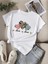 Kalp Baskılı Basic T-Shirt 1