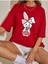 Kadın / Kız Baskılı Kadın Oversize Salas T-Shirt Boyfriend 1