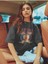 Kadın / Kız Füme Oversize T-Shirt California Baskılı 3