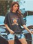 Kadın / Kız Füme Oversize T-Shirt California Baskılı 4