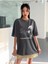 Kadın / Kız 6füme Oversize T-Shirt Plamıye Baskılı 3