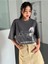 Kadın / Kız 6füme Oversize T-Shirt Plamıye Baskılı 5