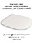 Igk Yapı - 0351 Madre Yavaş Kapanan Thermoplast Klozet Kapağı 2