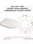 Igk Yapı - 0351 Madre Yavaş Kapanan Thermoplast Klozet Kapağı 3