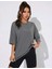 Butterflies Baskılıkadın / Kız Oversize Salaş T-Shirt Boyfirend 3