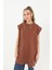Kadın Basic Kolsuz T-Shirt 30725 2