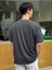 Erkek Füme Oversize T-Shirt Purpose Baskılı 2