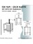 Igk Yapı - Çelik Banyo Vizyon Set Üstü Sıvı Sabunluk (VZ10-020) 4