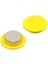 | Magnet 30 mm Mıknatıs, Sarı, 6'lı Blister, Plastik Kaplama, Notlar Için 2