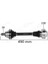 Komple Aks Ön Sol Golf5-Jetta-Caddy-Passat 1.9 Tdi-2.0 Tdi 04- Bkp-Bkd-Bls-Bkc-Bxe 1.9 Tdi-2.0 Tdi 1
