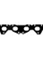 Egzoz Manifold Contası Çelik P206-P307-PARTNER-BERLIN-C2-C3-C4 1.6 16V 75.50/79.9mm N6A-NFU TU5JP4 1
