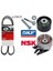 Eksantrik Gergi Kiti 190X240 Bravo 96 Doblo 01 Marea 99-02 -Idea 04 1.9jtd KTB317 Dayco Kayış 1