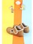 Unisex Çocuk Sandalet Bebe Sandalet Çocuk Sandalet Renkli Sandalet Ayıcıklı Sandalet Yeni Sandalet 5