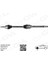 Ön Aks Sağ Renault Megane Iı Bm0/1.cm0/1 2.0 M-T 02-08 1