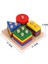 Aydınlanma Erken Eğitim Dört Set Sütun Yapı Taşları Eğitici Oyuncaklar (Yurt Dışından) 5