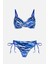 40665 Saks Beyaz Toparlayıcı Bikini Takımı 5