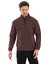 Erkek Dik Yaka Yarım Fermuarlı Sweat 2